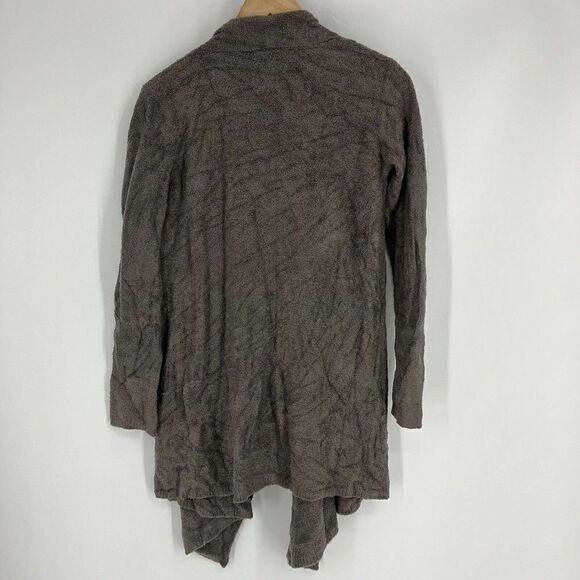 Barefoot Dreams Sweater Size Small Medium Gray Calypso CozyChic Wrap Cardigan - Picture 4 of 7